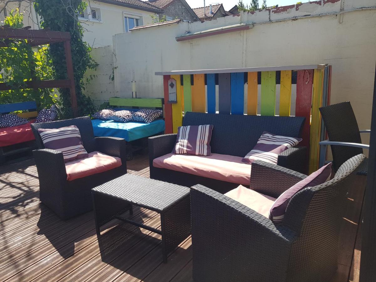 Saint-Leu-la-Foret 2 Chambres D 'Hotes Chez Un Particulier Avec Piscine מראה חיצוני תמונה