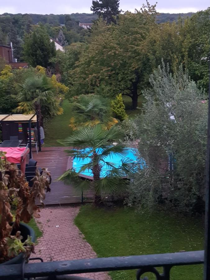 Saint-Leu-la-Foret 2 Chambres D 'Hotes Chez Un Particulier Avec Piscine מראה חיצוני תמונה